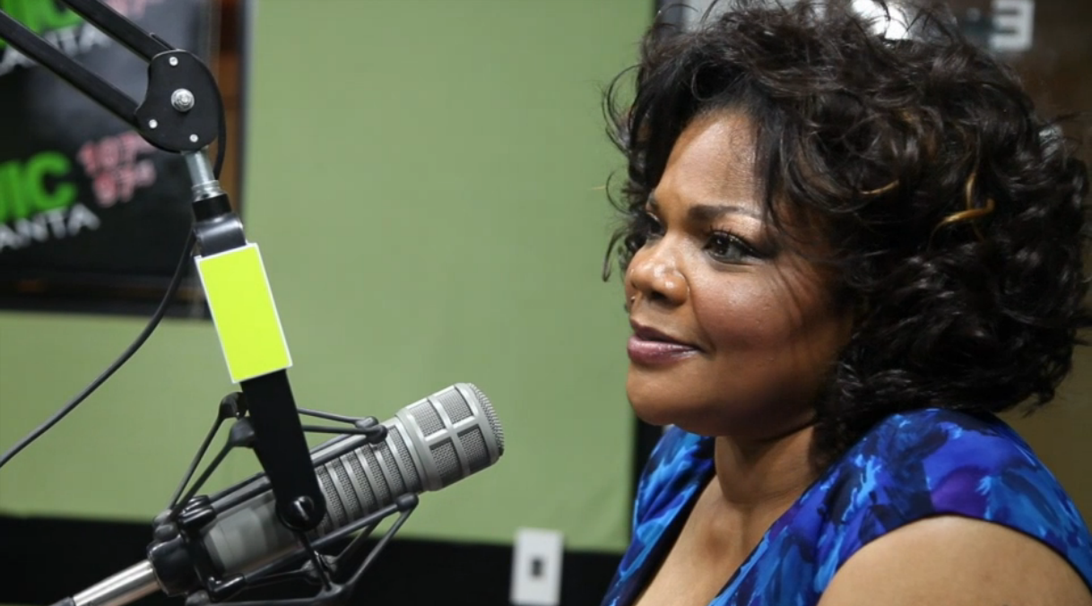 Mo'Nique at Majic 107.5 / 97.5