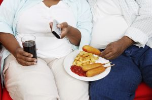 Overweight Couple