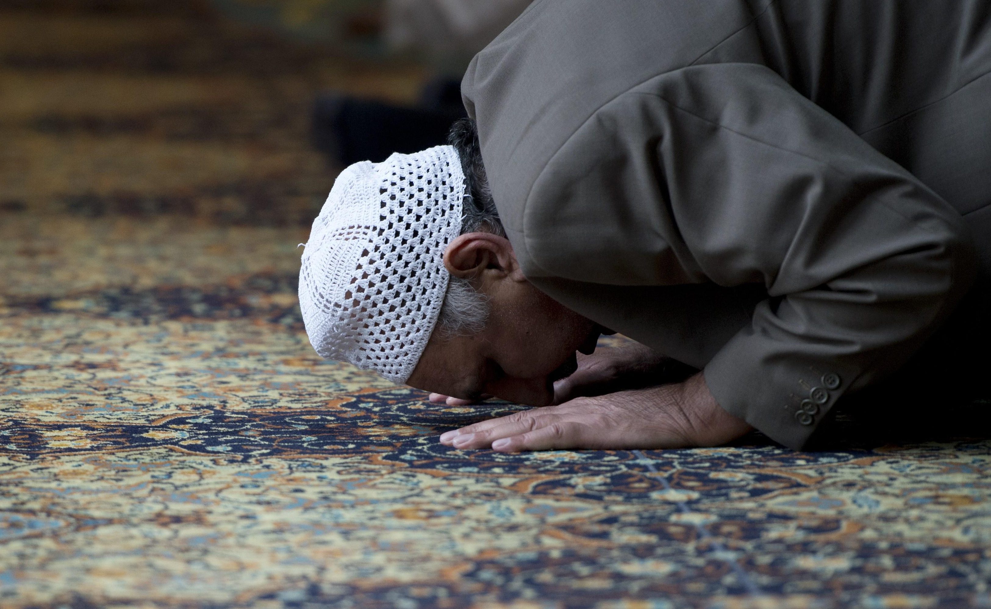 Muslim Man praying