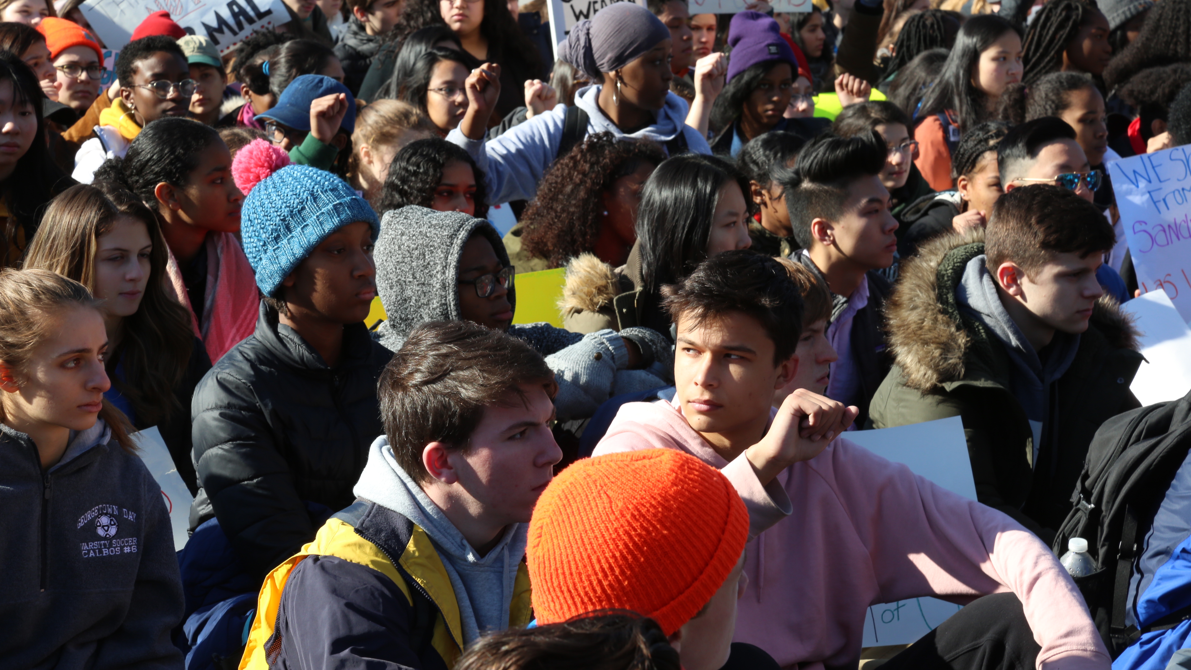 Students Protest For National Walkout Day