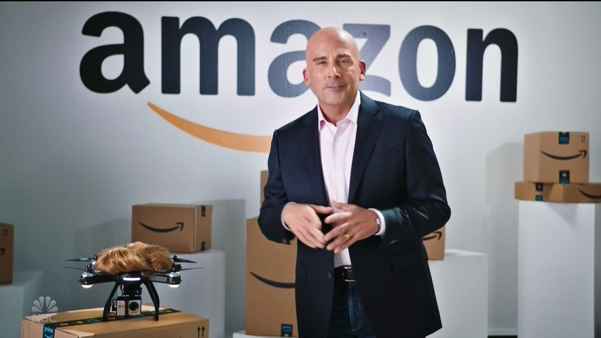 Steve Carell with musical guest Ella Mai hosts the 44th season episode 6 NBC's 'Saturday Night Live'