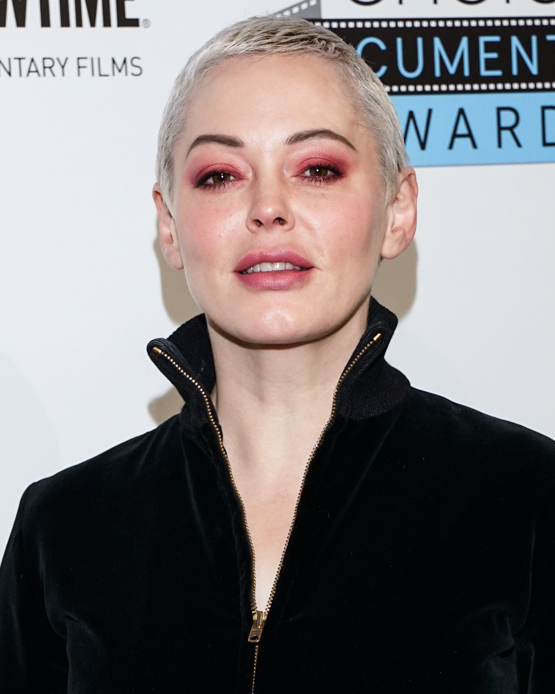 Actress Rose McGowan arrives at the 4th Annual Critics' Choice Documentary Awards held at BRIC on November 10, 2019 in Brooklyn, New York City, New York, United States. (Photo by William Perez/Image Press Agency)
