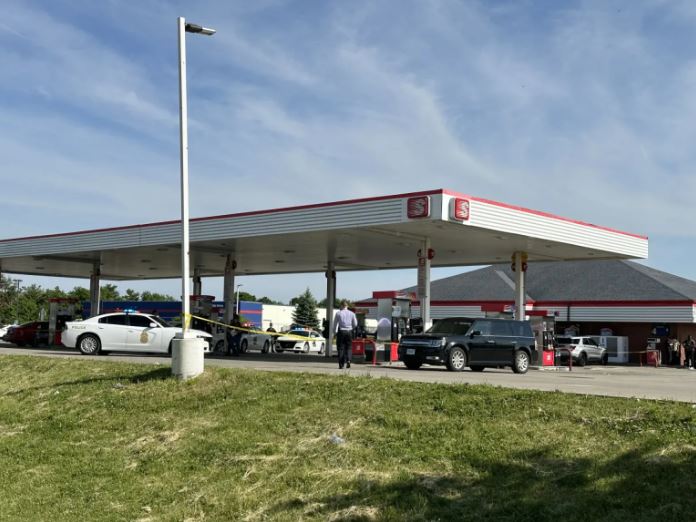 Shooting at Speedway Gas Station