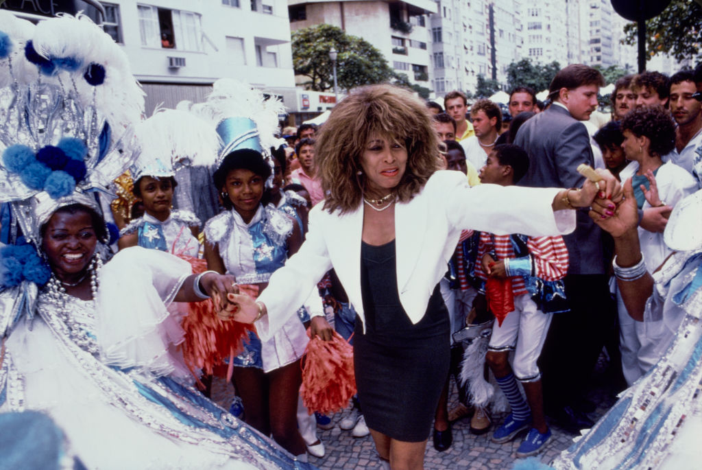 Tina Turner With Samba Dancers, 1988