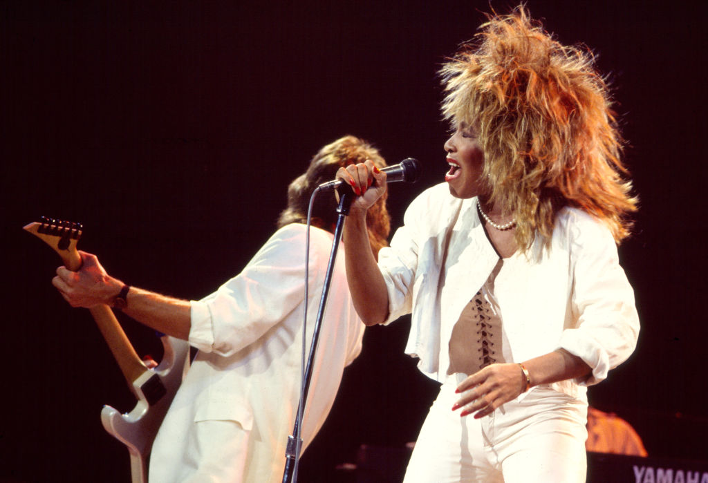 Tina Turner Performs At Madison Square Garden