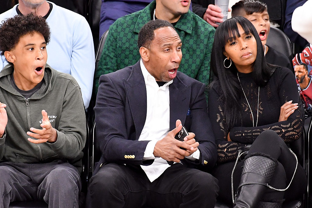 Celebrities At The Los Angeles Clippers Game